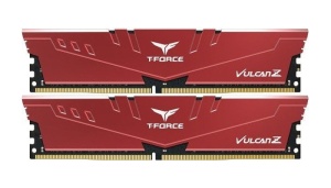 32GB Kit DDR4-RAM, 3600 MHz, TeamGroup T-Force Vulcan Z rot,