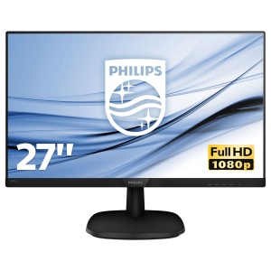 68,6cm 27 Philips V-line 273V7QJAB, VGA, HDMI, DisplayPort