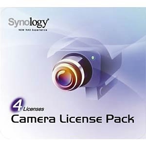 Synology Camera License Pack - Lizenz - 4 Kameras