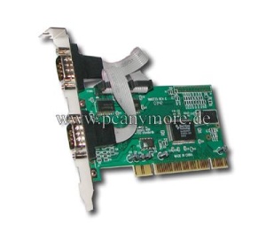 Digitus Schnittstellenkarte 2 x seriell PCI, DS-33001-1