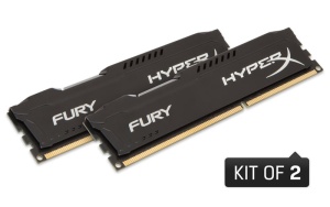16 GB Kit DDR3-RAM, 1866 MHz, Kingston HyperX Fury, black,
