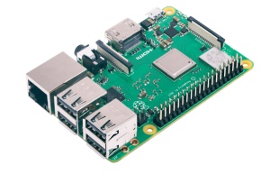 Raspberry Pi 3 Modell B+, 4x 1,4 GHz, 1 GB