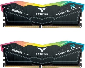 32GB Kit DDR5-6000 TeamGroup T-Force DELTA RGB schwarz