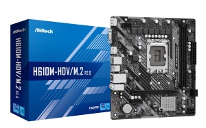 ASRock H610M-HDV/M.2 R2.0, DDR4, Intel H610, µATX