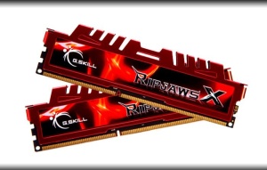 8 GB Kit DDR3, 1600 MHz, G.Skill RipJawsX