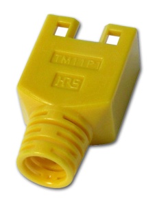 Hirose Knickschutztülle für Modularstecker TM11 gelb