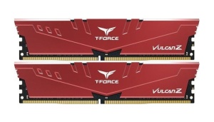 16GB Kit DDR4-RAM, 3600 MHz, TeamGroup T-Force Vulcan Z rot