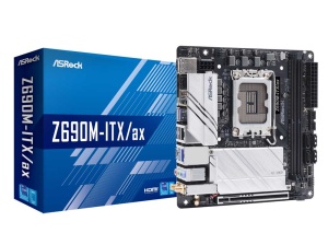 ASRock Z690M-ITX/ax, DDR4, Intel Z690, Mini-ITX