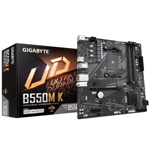 Gigabyte B550M K, AM4, AMD B550, µATX