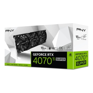 PNY GeForce RTX 4070 Ti SUPER Verto Overclocked Triple Fan,